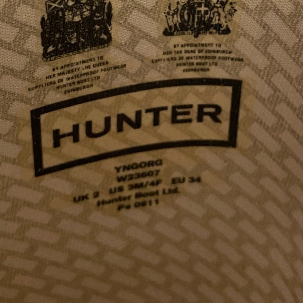 Kids Hunter rain boots